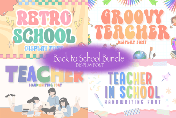 Back to School Bundle Font