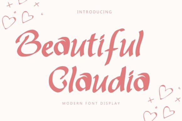 Beautiful Claudia Font for Professional Branding