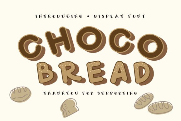 Choco Bread Brings Playful Charm to Your Brand Typography