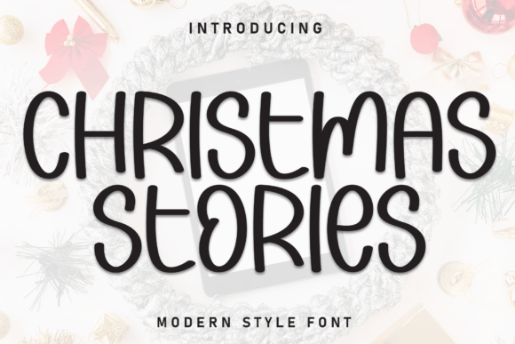 Christmas Stories Font for Holiday Branding