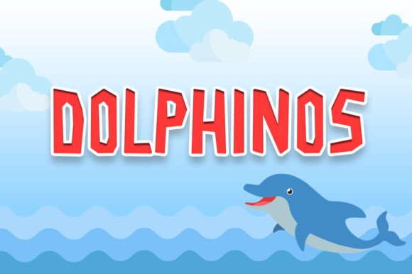 Dolphinos Font for Creative Campaigns
