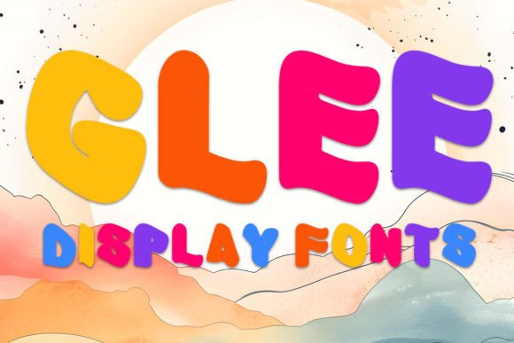 Glee Display Font: A Playful Typeface for Bold Small Business Branding