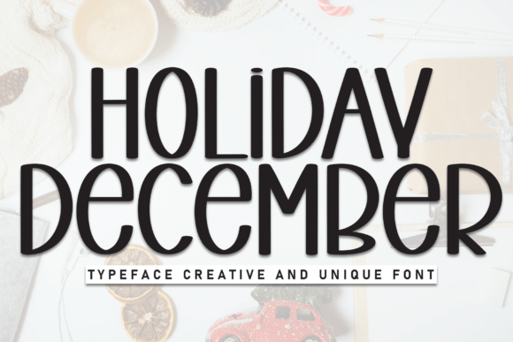 Holiday December Font