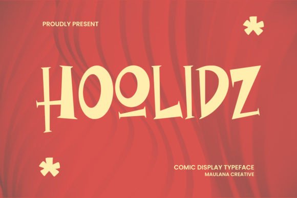 Hoolidz Comic Display Typeface for Campaign Visuals That Stop the Scroll