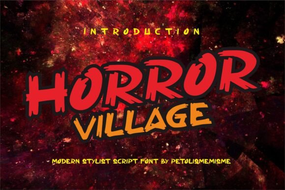 Horror Village Font Review