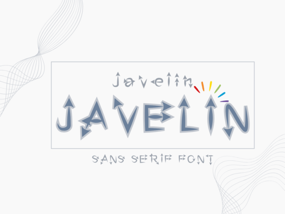 Javelin Display Font for Campaign Design and Social Media