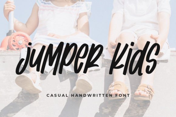 Jumper Kids: A Playful Display Font for Standout Design