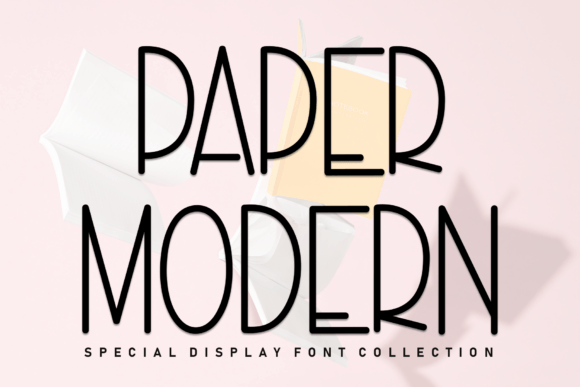 Paper Modern Font for Creative Projects