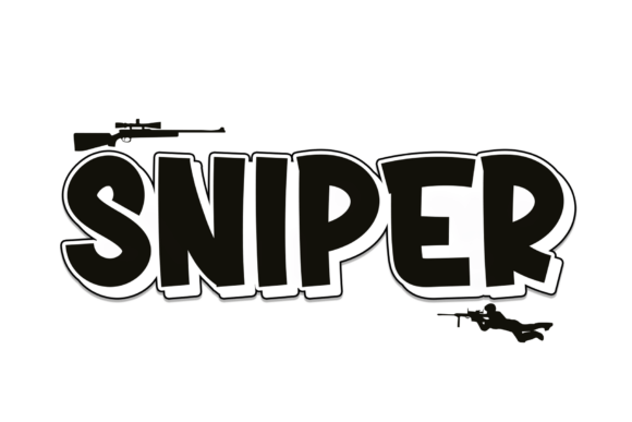 Sniper Font for Creative Projects