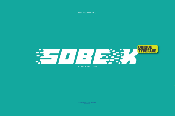 Sobek: A Bold Display Font for Impactful Campaigns