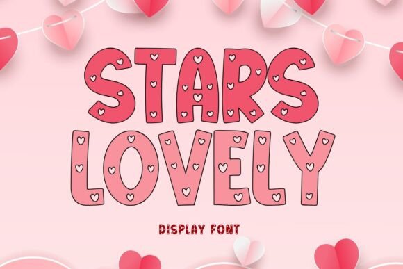 Stars Lovely Font