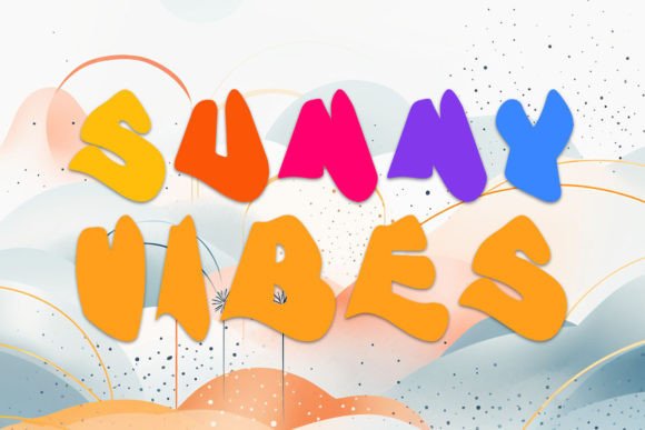Sunny Vibes Display Font for Joyful Digital Branding
