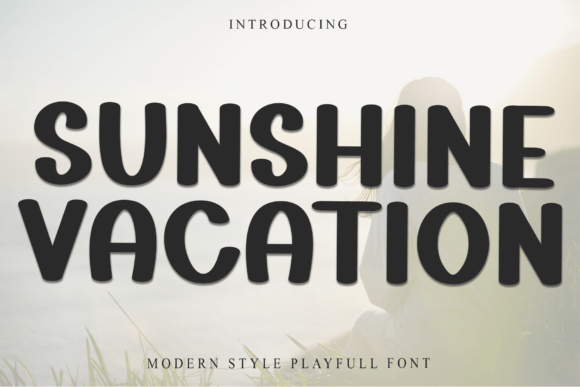 Sunshine Vacation Font for Business Branding