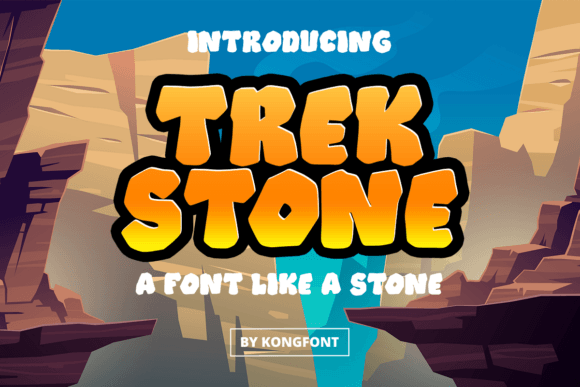 Trekstone Font for Creative Design