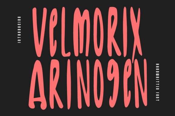 Velmorix Arinogen Font