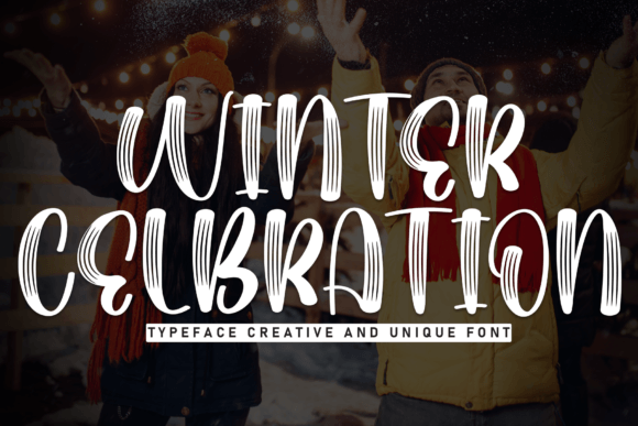 Winter Celebration Font