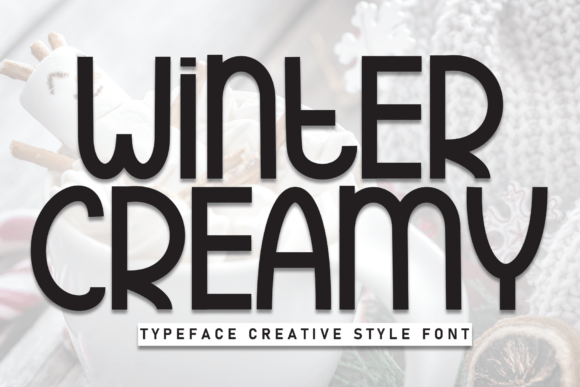 Winter Creamy Font for Creative Web Design