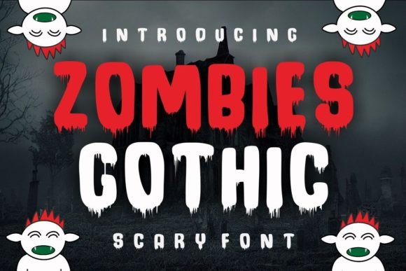 Zombies Gothic: A Premium Display Font for Modern Web Design
